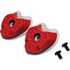 Tacchetto tallone ABS ricambio per Sidi per scarpe bici strada 41 39 27mm bicolo