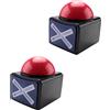 No 1X(2PCS Game Answer Buzzer, Game Buzzer Alarm Sound Pulsante di Riproduzion7444