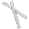 Heavy Duty Metal Pivot Bar for Tilt Window Home Repair Silver Durable