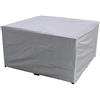 Not specified Coprisedia Tavolo 210D Panno Oxford 120x120x74cm Finitura Argento