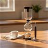 Caffettiera a Sifone con Manico Esteso Durevole, Caffettiera a Sifone con Base