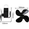 Ventilatore for camino Efficiente per Stufe a Legna Stufe a Pellet con