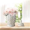 Ginger Jar Vase Antico Stile Cinese Reticolo Intagliato 19 "Vaso Per Fiori In