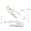 Set cerniere sedile per wc bianche con bulloni viti per comodo ricambio