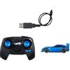 Mattel Hot Wheels Remote-Control Toy Car, 1:64 Scale RC Dodge Viper ACR, Race On & Off
