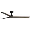 Faro Barcelona Klim DC Ventilatore Da Soffitto 150 cm Nero No Luce, Telecomando