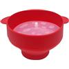No 2X(1 PC Popcorn Popper Popcorn Maker In Silicone con Coperchi B6E6)6214