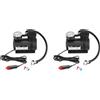 No 2X Pompa D'Aria Elettrica per Pneumatici per Auto da 12 V, con 6 , per 6911