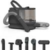 WilTec Fudajo Set toelettatura animali domestici 6 in 1 Aspira peli Tosatrice cani