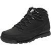Timberland Euro Rock Mid Lace - Scarponcini In Pelle Nero - Uomo Scarpe