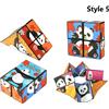 FlexiPuzzle Panda Cubo Magico Infinito 3D Puzzle Trasformabile Antistress Tascabile