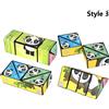 FlexiPuzzle Panda Cubo Magico Infinito 3D Puzzle Trasformabile Antistress Tascabile