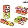 FlexiPuzzle Panda Cubo Magico Infinito 3D Puzzle Trasformabile Antistress Tascabile