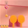 Indoor Table Tennis Trainer Pingpong Trainer Ginnico Compleanno Famiglia Rosa