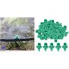 50 Pz Micro Acqua Nebulizzazione Ugello Spruzzatore Irrigazione 180 Gradi Verde