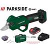 Parkside Forbici tagliarami potatura cesoia PARKSIDE 20V PAAS 20-Li B1 CON BATTERIA 2Ah