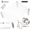 Open Air Pc Case Aluminum Alloy Durable Open Frame Bench Case for Graphics Cards