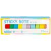 Eurowagens 11 Pz Aesthetic Sticky Note Coloured Index Tabs Memos Pad Facile Da Scrivere