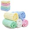 VANCA Baby Musselin - Salviette per neonati, in cotone naturale, morbide, in mussola, per pelli sensibili, 30 x 30 cm (10 pezzi)