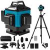 TICFOX Livella Laser Autolivellante 16 Linee 4 X 360 °Livello Laser