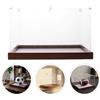 Acrylic Football Ball Organizer Clear Display Case Durable Storage Box for Rugby