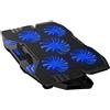 Portable Laptop Cooler Fan Black Metal Mesh USB Powered Cooling Stand