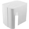 Universal Outdoor Pool Pump Cover Durable White Plastic Weatherproof Rain Shield
