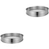 Stainless Steel Garden Soil Sifter with Large Mesh Pan for Compost and Bonsai