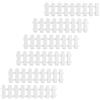 6Pcs Plastic Garden Border Fence White Decorative Yard Fence