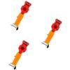 Set of 3 Faro Di Allarme Solare Semafori Energia Luce Stroboscopica Ad