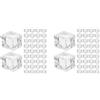 2 Pack Cubetti Di Ghiaccio Acrilici Simulati Plastica Cubetto Finto