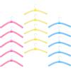 Colorful Reusable Foam Covered Clothes Hangers Soft Bendable Garment Protector