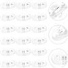 Transparent Soft Silicone Nose Pads for Glasses Adhesive Durable Nose Grip Pads