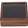 Wooden Single Watch Case Pocket Watch Box with Soft Velvet for Home Use