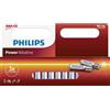 PHILIPS LR03P12W/10 BATTERIE MONOUSO LR03 PER USO DOMESTICO MINI STILO AAA 12 PZ