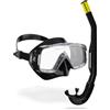CRESSI Sirena & Island 2.0 Snorkeling Combo Set Maschera Sirena Aeratore Island