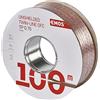Emos non schermati zweidr athle itung 2 x 0,75 mm trasparente, 100 pezzi, s8307