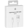 APPLE CAVO DATI DA LIGHTNING A USB ORIGINALE LUNGHEZZA 2MT COLORE BIANCO