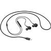 SAMSUNG AURICOLARI IN-EAR CON CONNETTORE TYPE-C MICROFONO NERO IC100