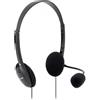 VULTECH HS-01 REV. 2.2 CUFFIE CON MICROFONO E CON DOPPIO JACK 3,5MM E ADATTATORE