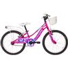 MYLAND Bici Bambina 20" Fucsia City Girl 1V Acciaio Myland Bimba Bianco Rosa