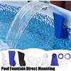 Bestway Fontana Cascata Piscina Fuori Terra Attacco Idromassaggio Bestway o Intex
