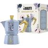 Bialetti Moka Express Bridgerton 3 Tazze, Manico anti scottatura, Non adatta ad