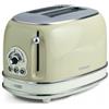 ARIETE 155 TOSTAPANE ELETTRICO TOASTER VINTAGE BEIGE 810 WATT 2 FETTE