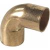 Viega Gomito in rame a doppia presa 18mm BESCO