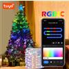 CASA LUCI DI NATALE RGB USB LED WIFI MULTICOLORE PER DECORAZIONI NATALE ALBERO CASA