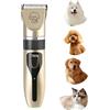 UppyPet Tosatrice Professionale per cane gatto tosa animali rasoio cordless senza fili