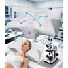Homca CUSCINO CERVICALE IN MEMORY FOAM CUSCINO ORTOPEDICO A CONTORNO SUPPORTO COLLO