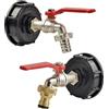 Adattatore per Rubinetto Cisterna 1000 Litri 1/2 Raccordo 1000Litri Serbatoio