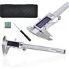 Rosfix Professioneller elektronischer Metall-Messschieber 150 mm im Etui